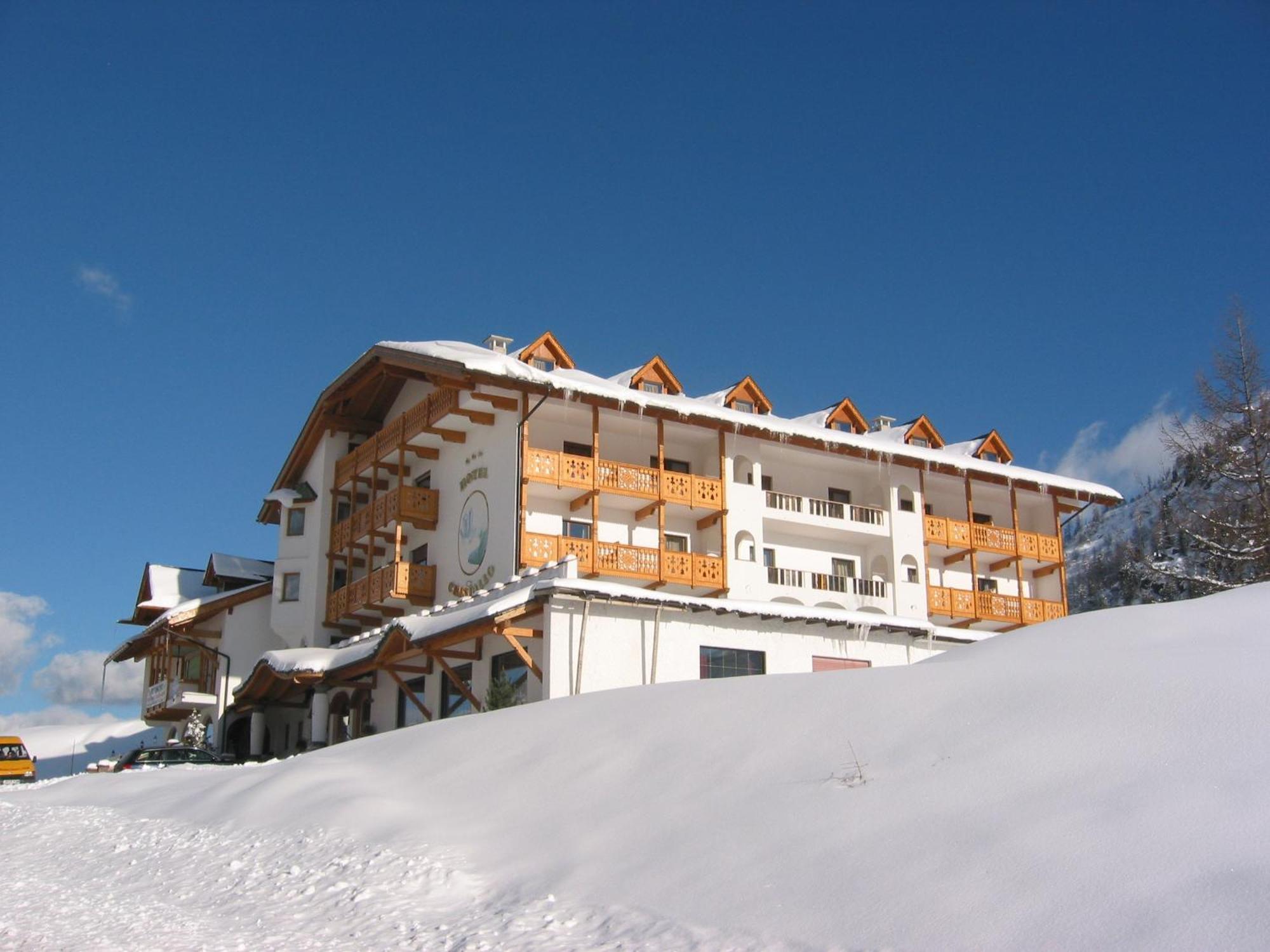 Hotel Cristallo Passo San Pellegrino Esterno foto