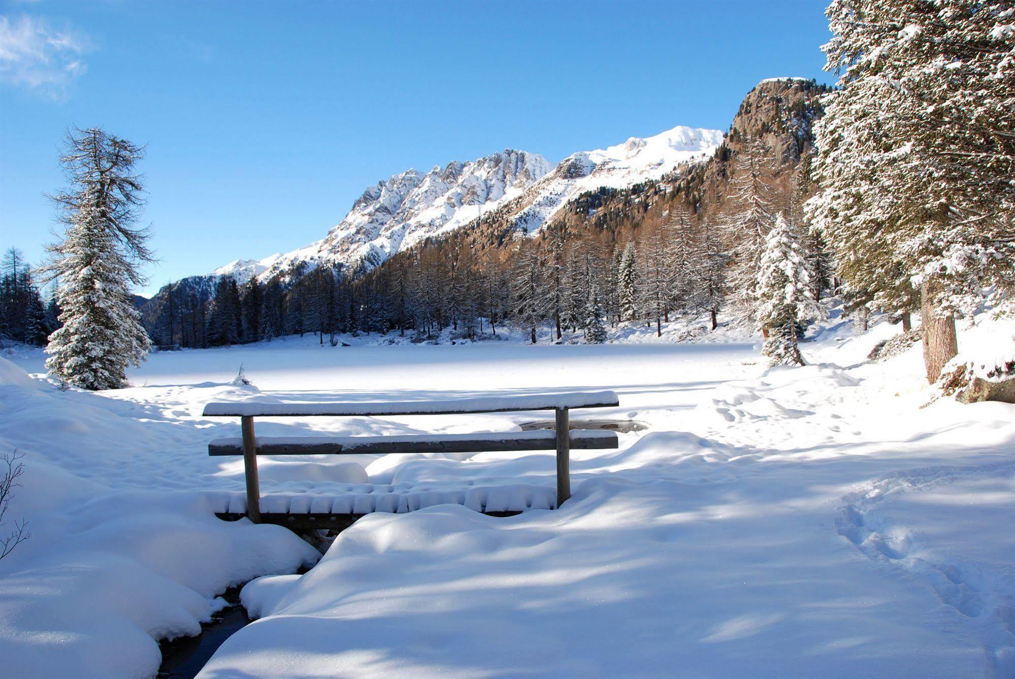 Hotel Cristallo Passo San Pellegrino Esterno foto